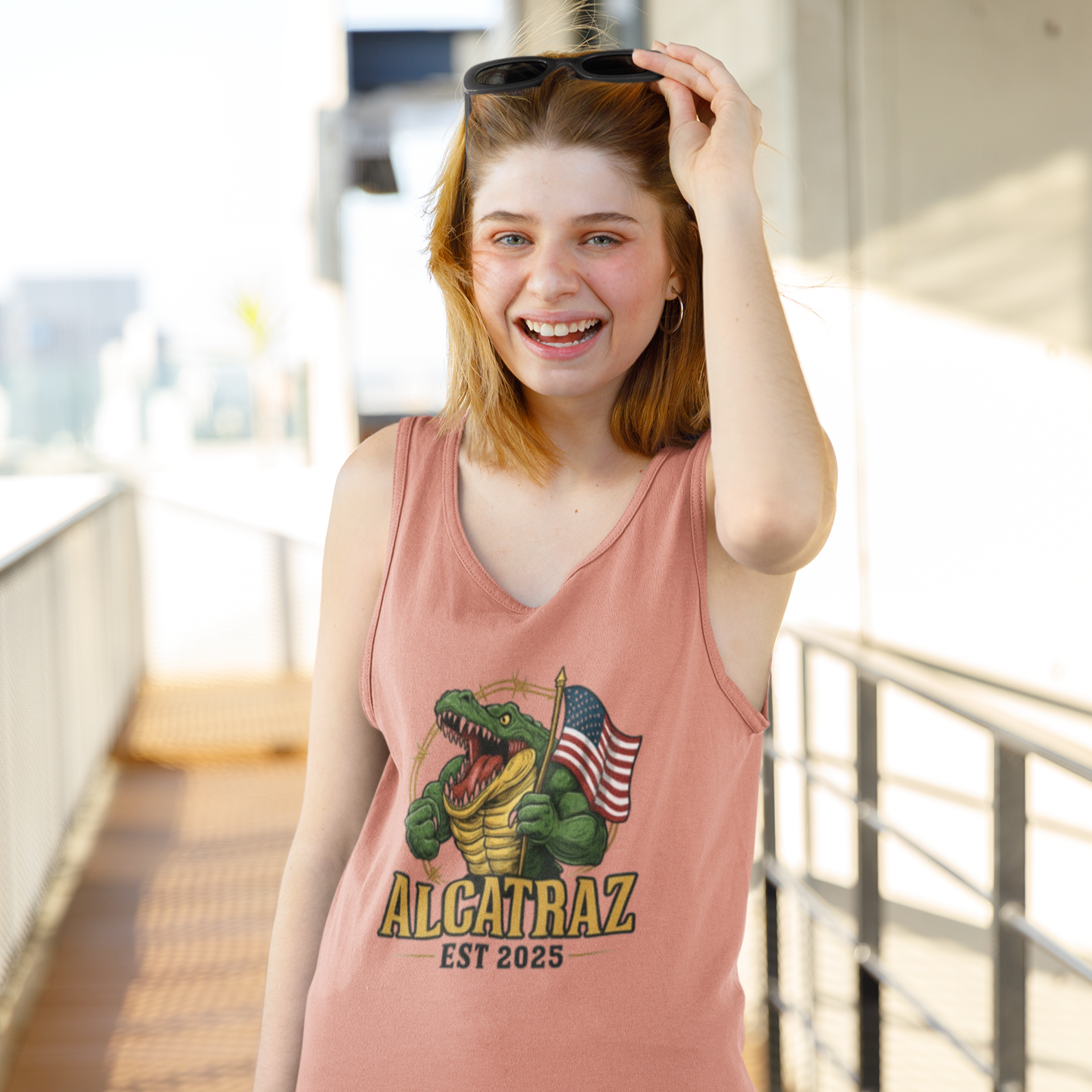 Women Tank Top - Alcatraz EST 2025