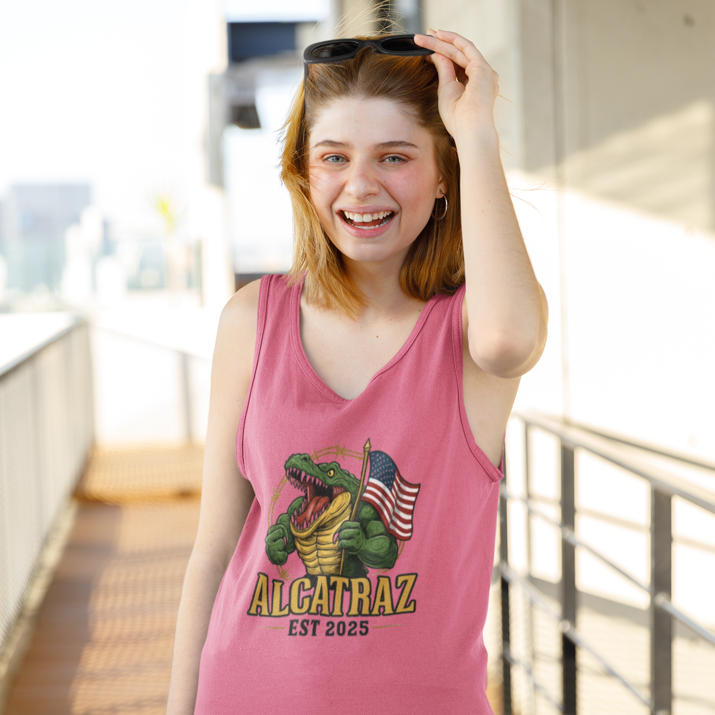 Women Tank Top - Alcatraz EST 2025