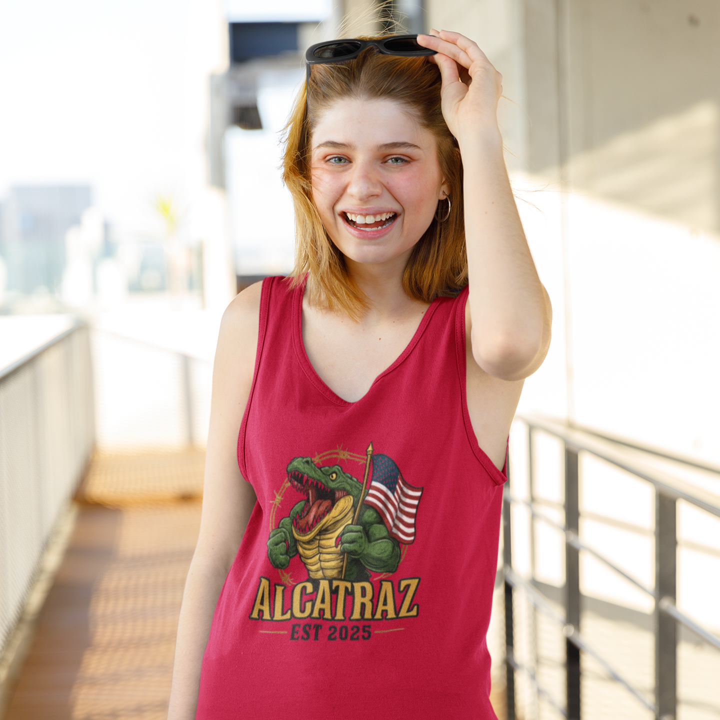 Women Tank Top - Alcatraz EST 2025