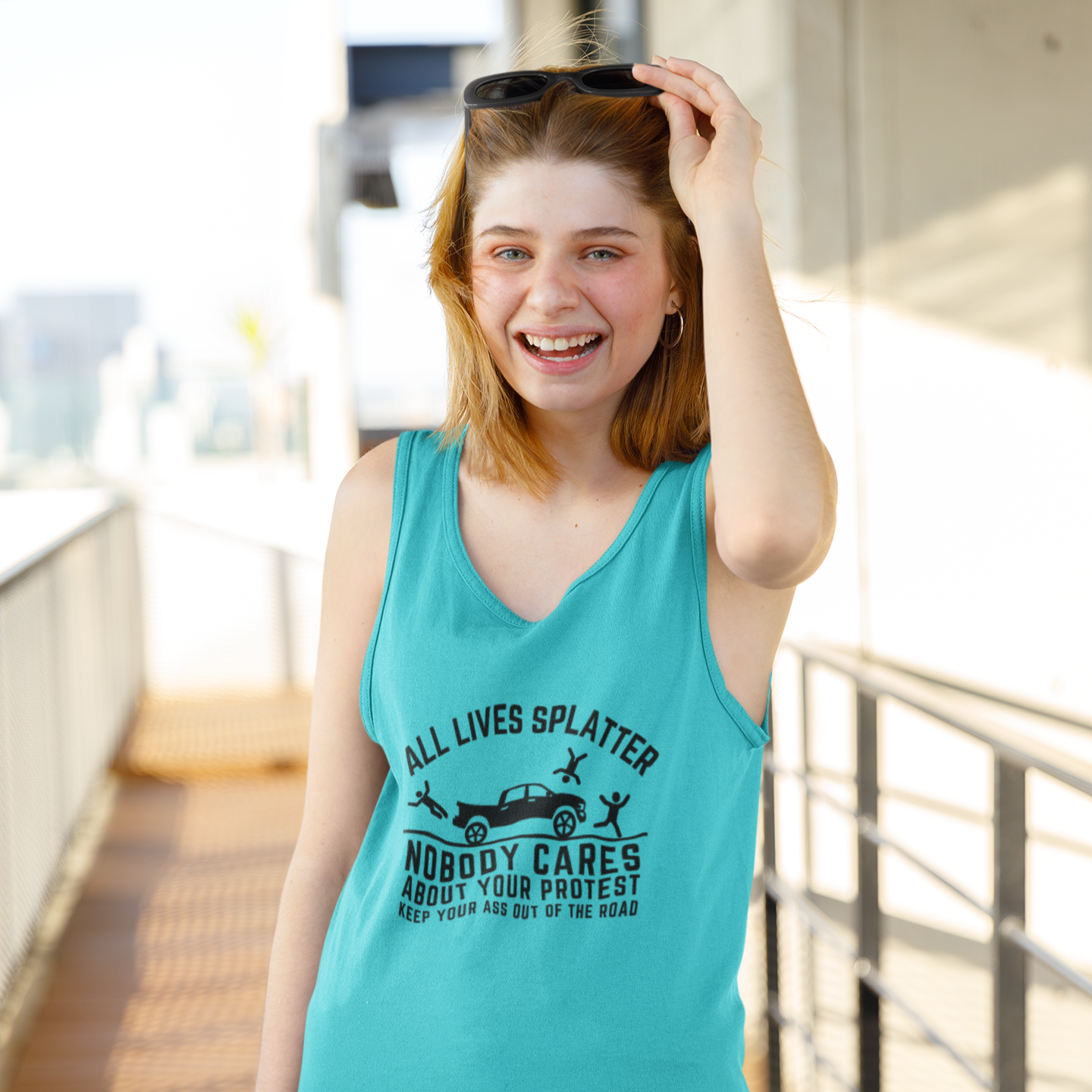 Women Tank Top - All Lives Splatter