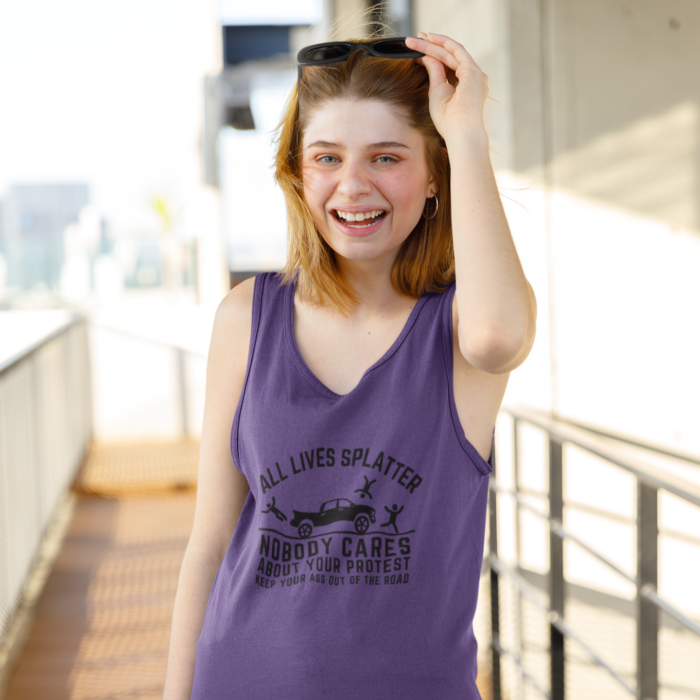 Women Tank Top - All Lives Splatter