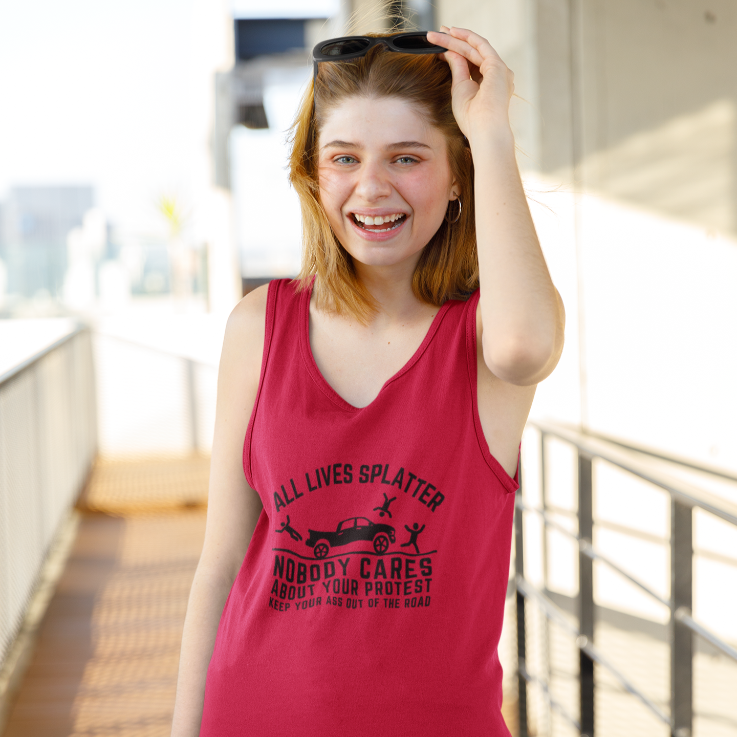 Women Tank Top - All Lives Splatter