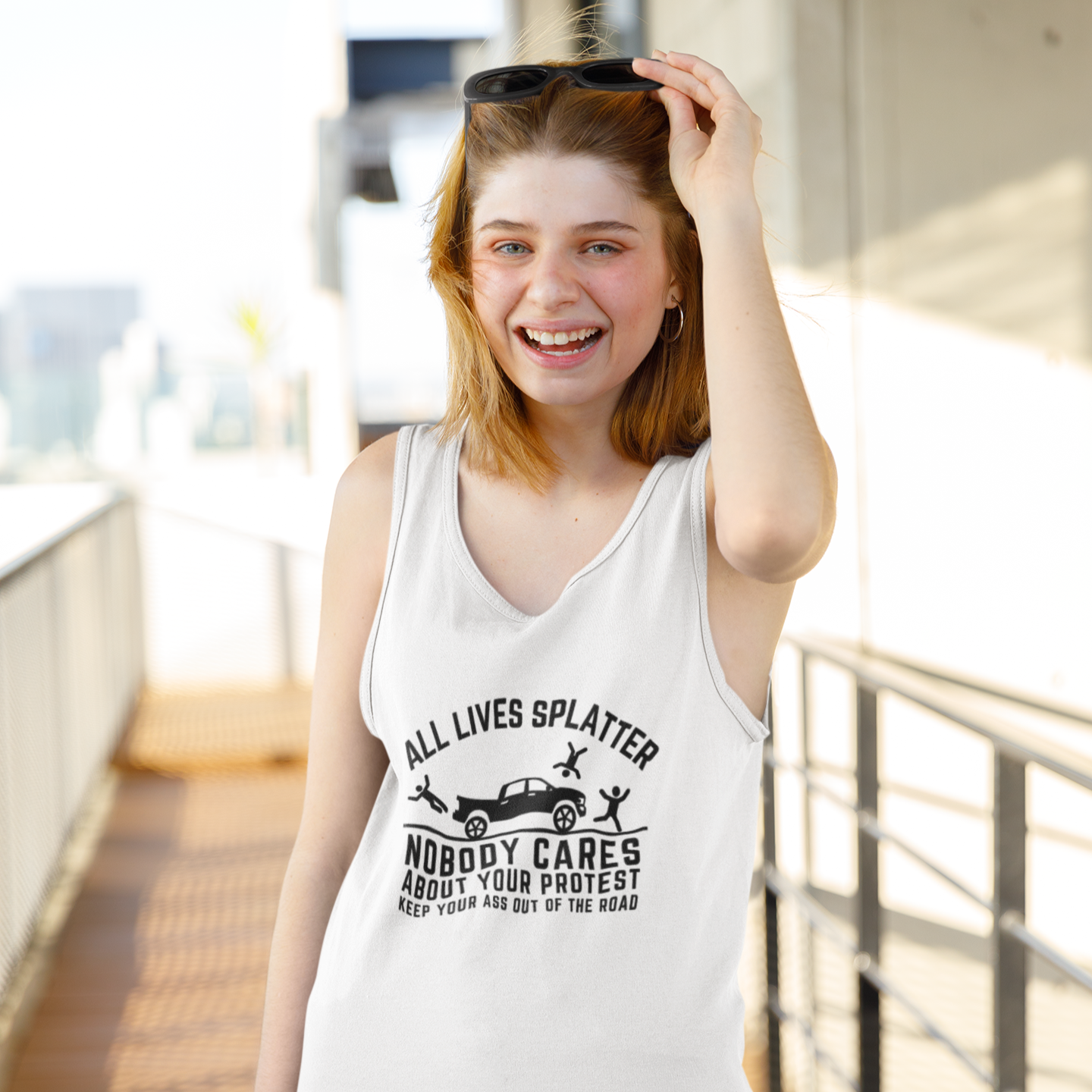 Women Tank Top - All Lives Splatter