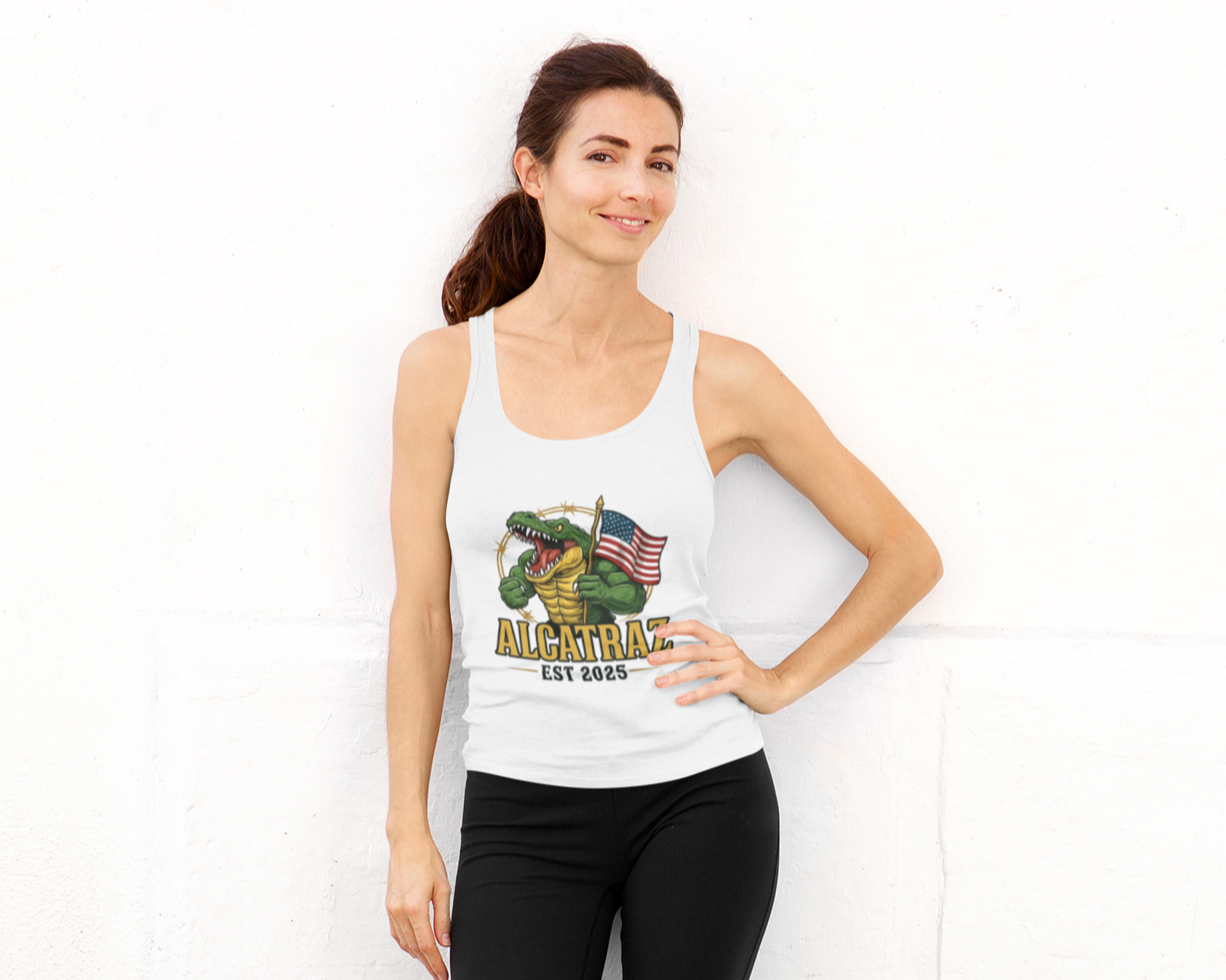 Women Tank Top - Alcatraz EST 2025