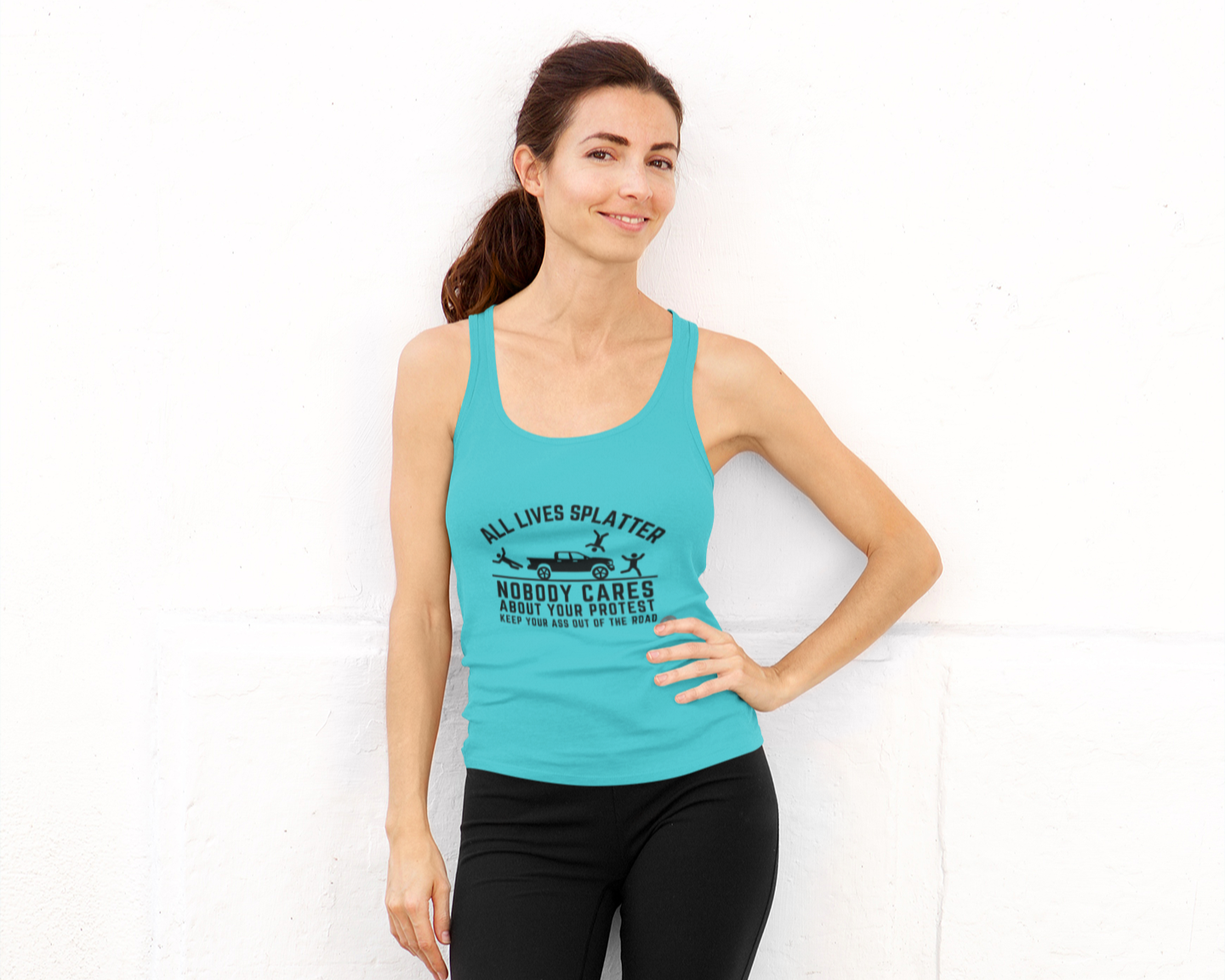 Women Tank Top - All Lives Splatter