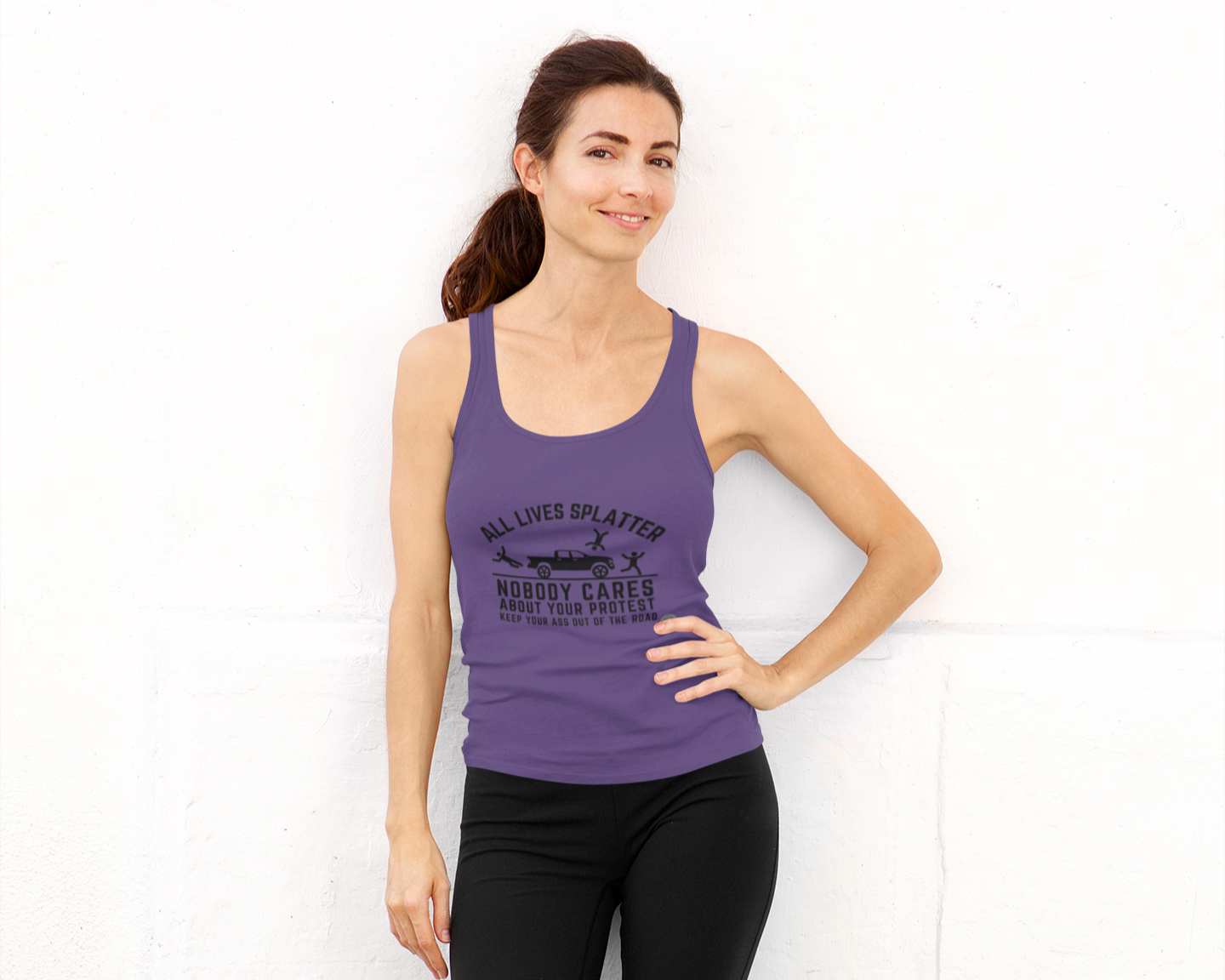 Women Tank Top - All Lives Splatter