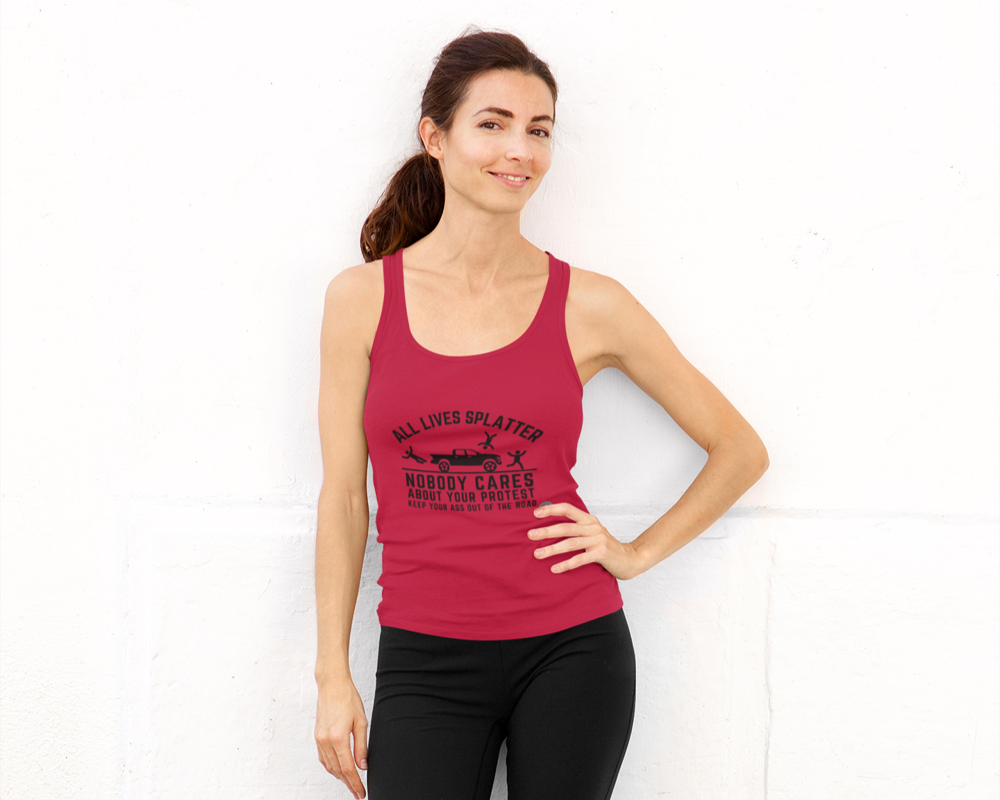 Women Tank Top - All Lives Splatter