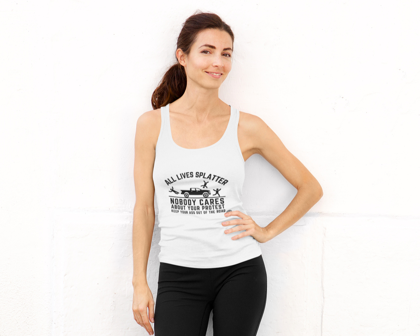 Women Tank Top - All Lives Splatter