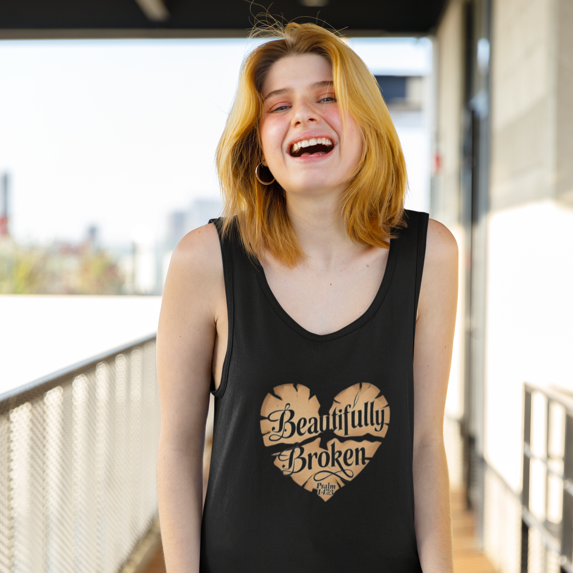 Women Tank Top - Beautifully Broken