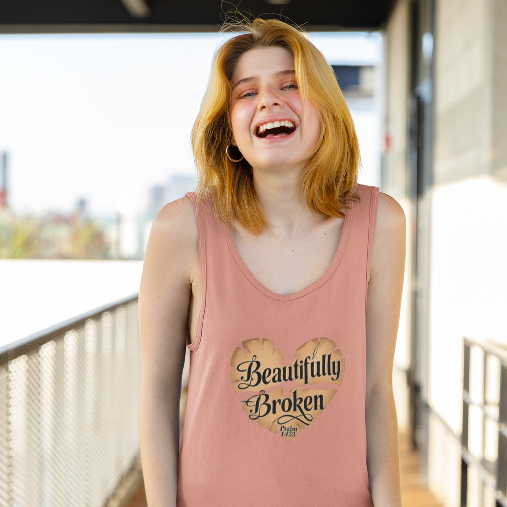 Women Tank Top - Beautifully Broken