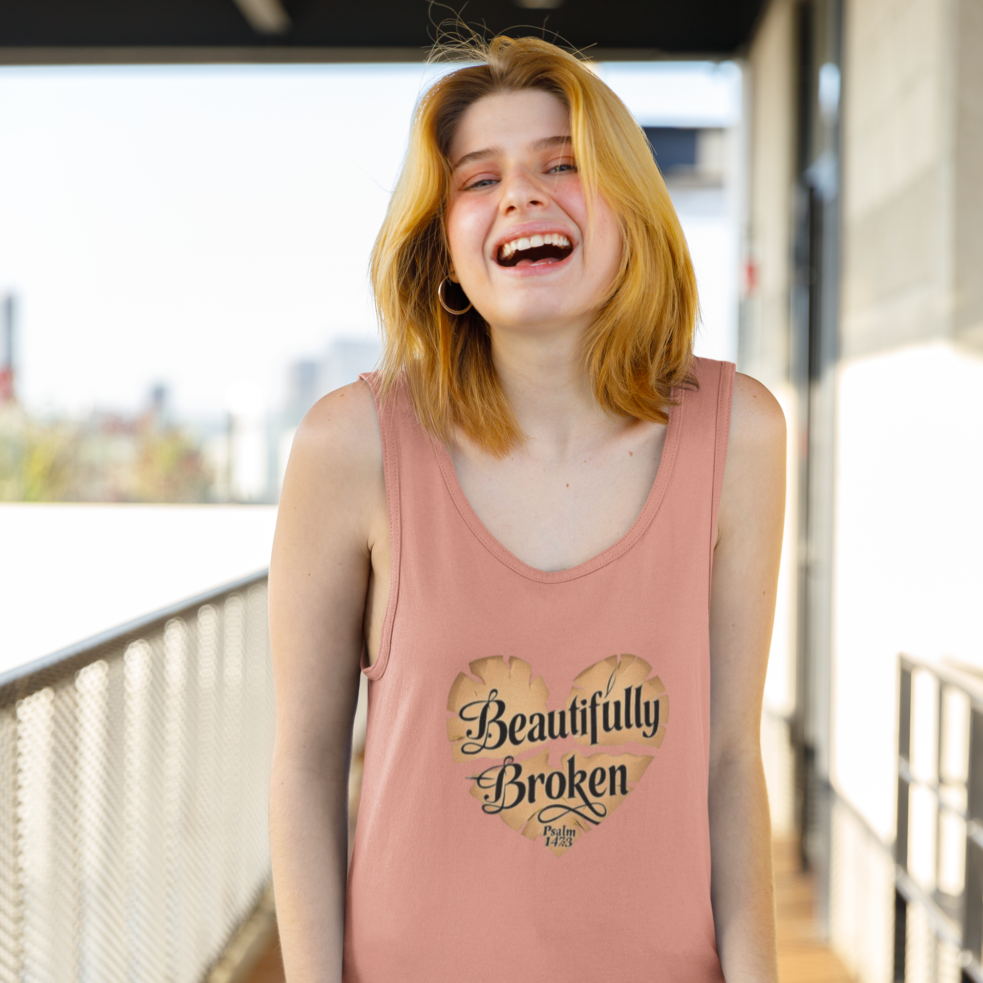 Women Tank Top - Beautifully Broken