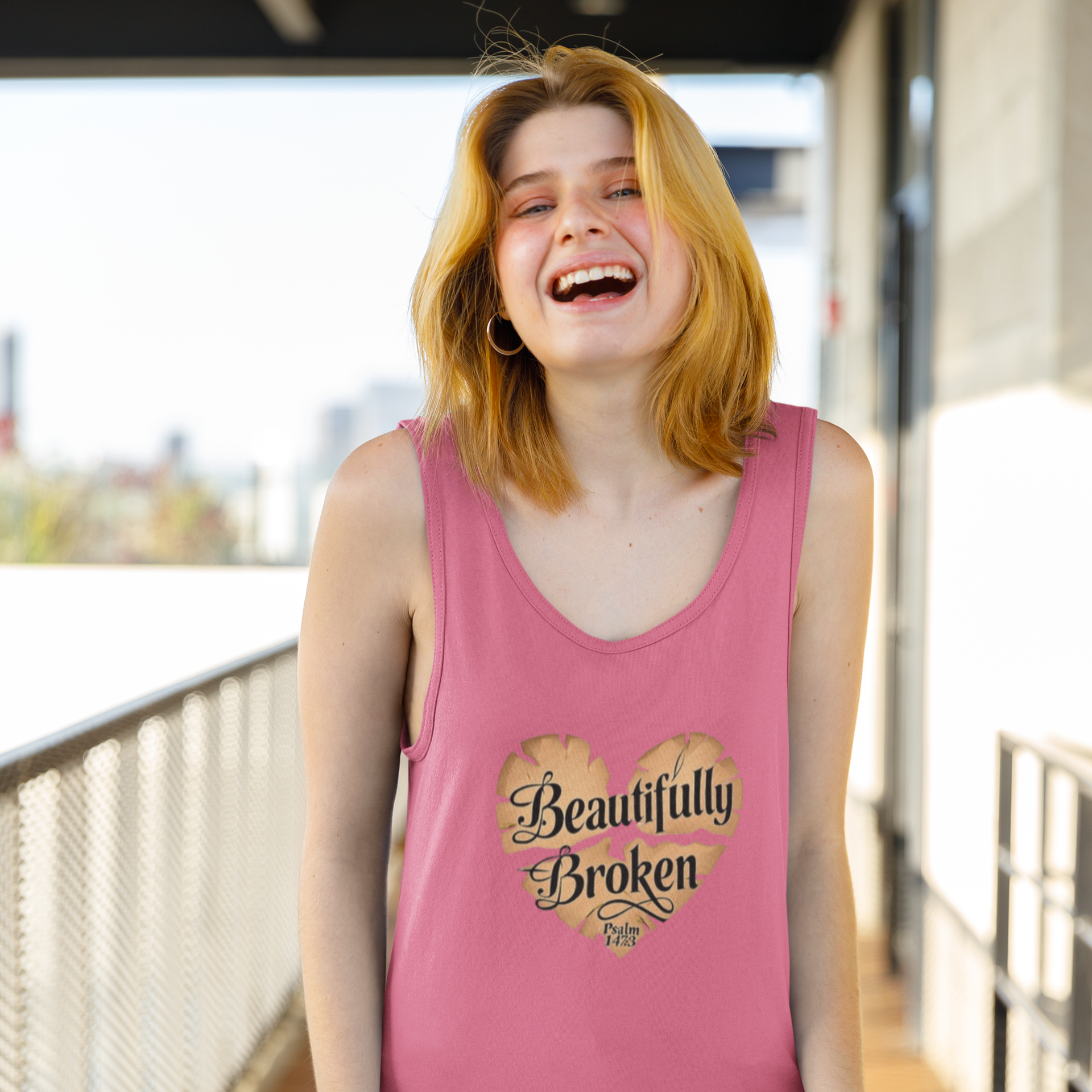 Women Tank Top - Beautifully Broken
