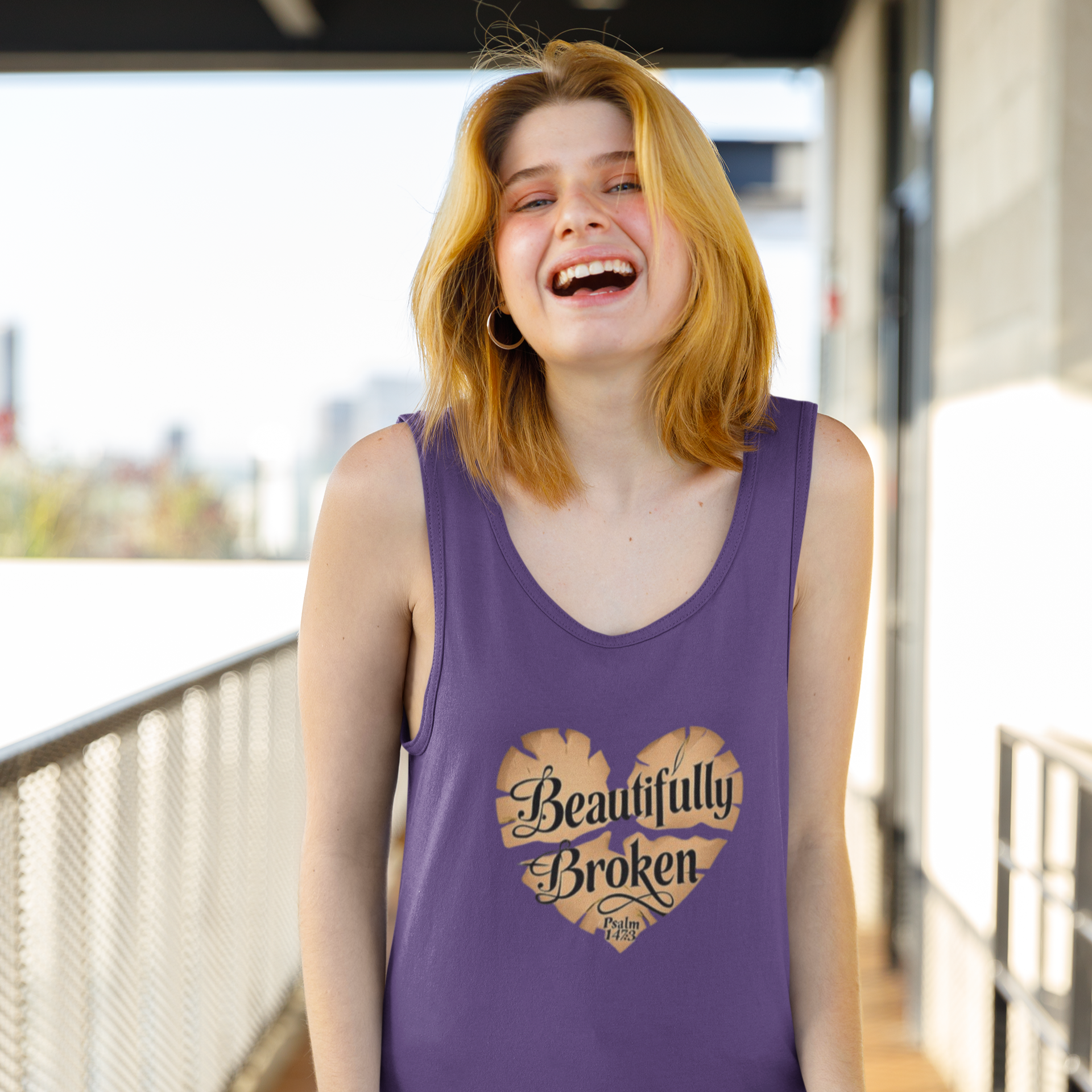 Women Tank Top - Beautifully Broken