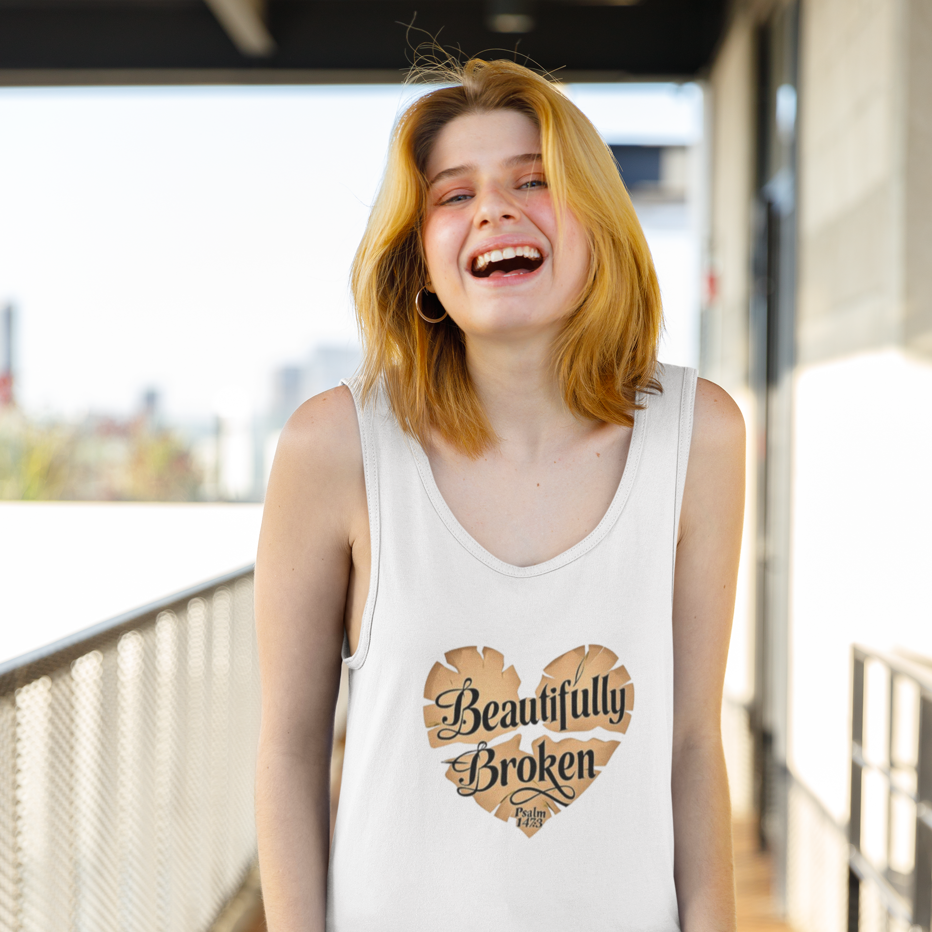 Women Tank Top - Beautifully Broken