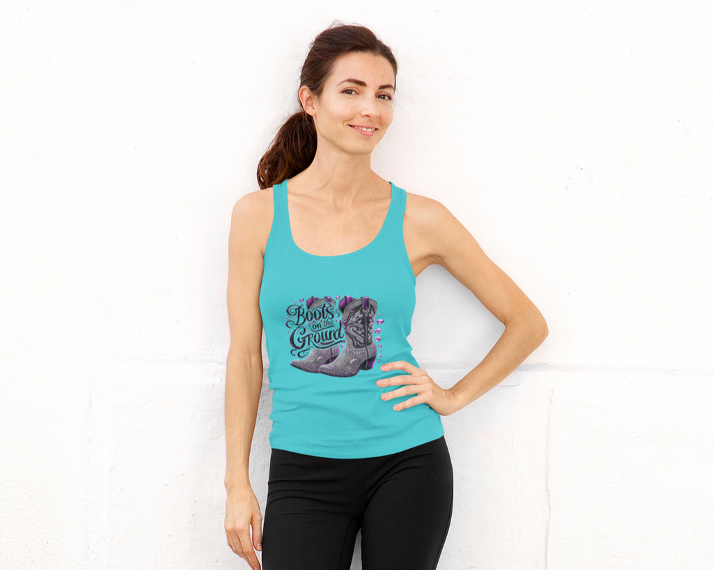 Women Tank Top - Boots On The Ground