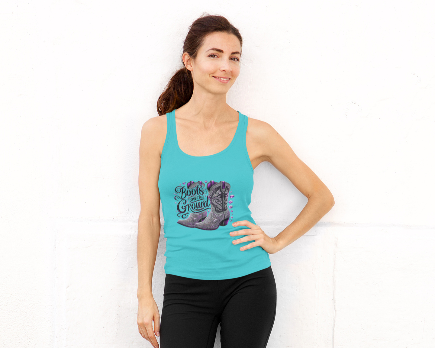 Women Tank Top - Boots On The Ground