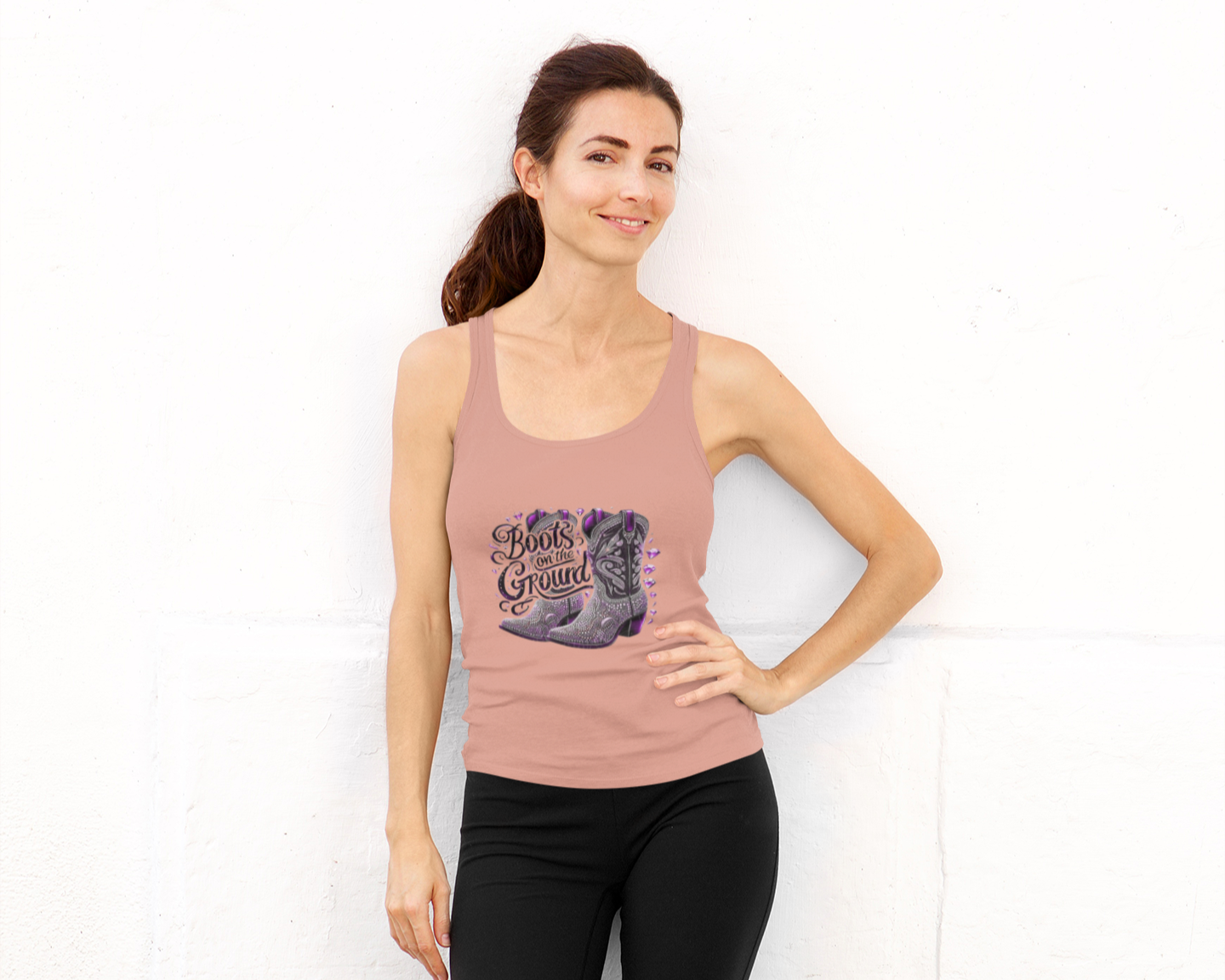Women Tank Top - Boots On The Ground