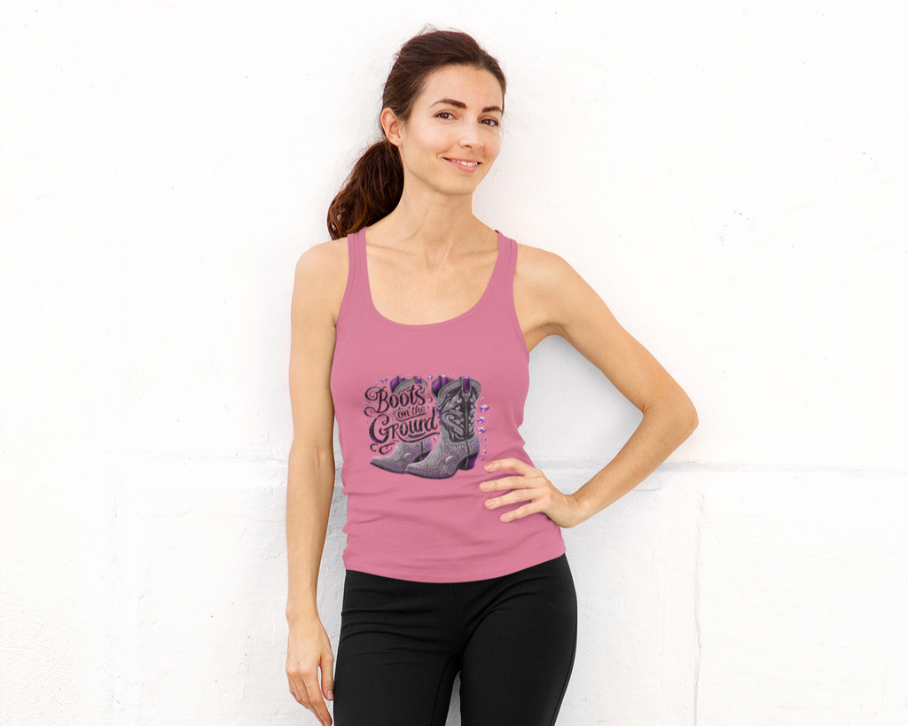Women Tank Top - Boots On The Ground
