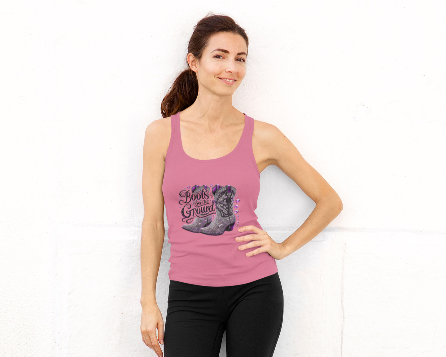 Women Tank Top - Boots On The Ground