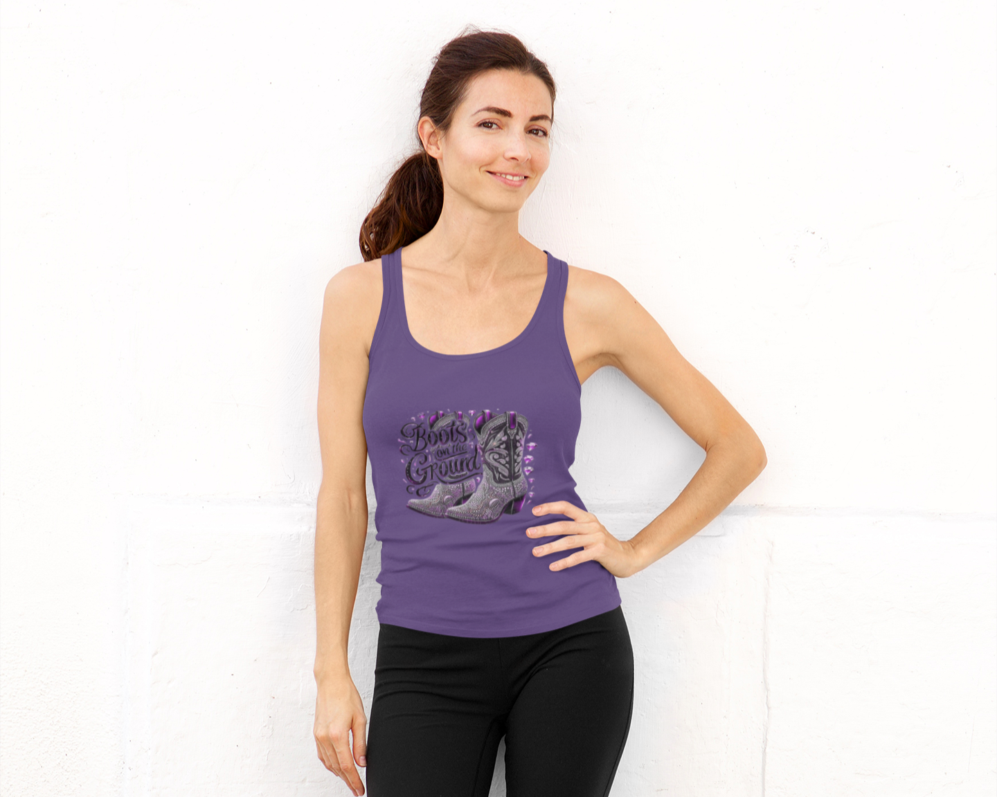 Women Tank Top - Boots On The Ground